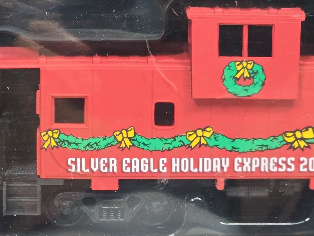Harley Davidson Limited Edition HO Train Scale Silver Eagle Caboose 2000 NEW
