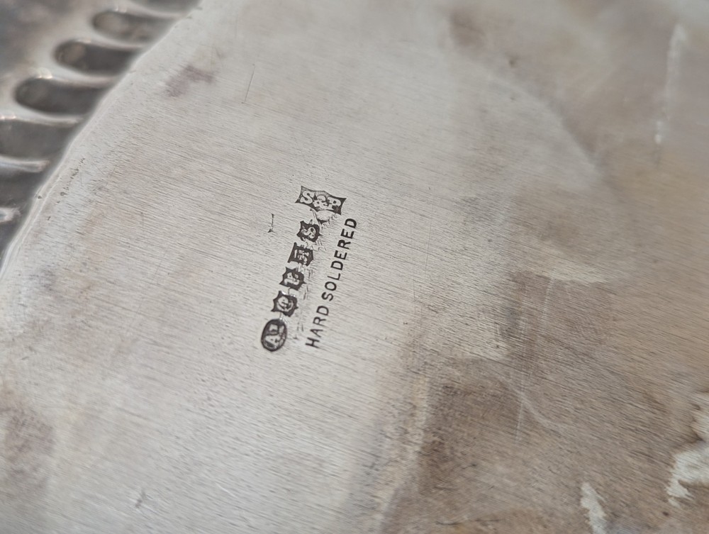 British Army - Military - MOD - Queens Crown EPNS Serving Tray