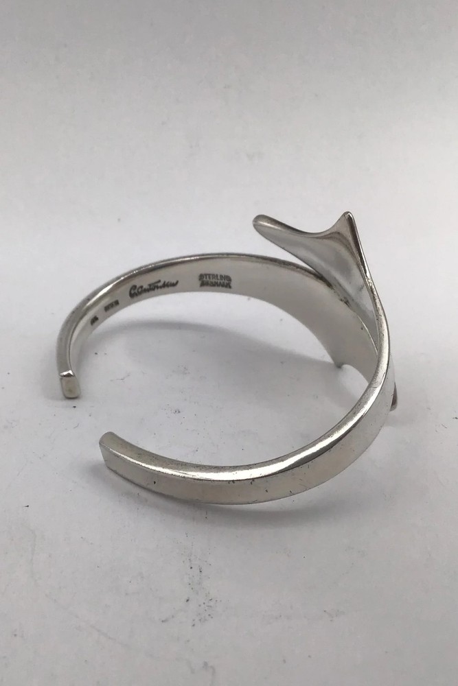 C. Antonsen Sterling Silver Modern Bangle