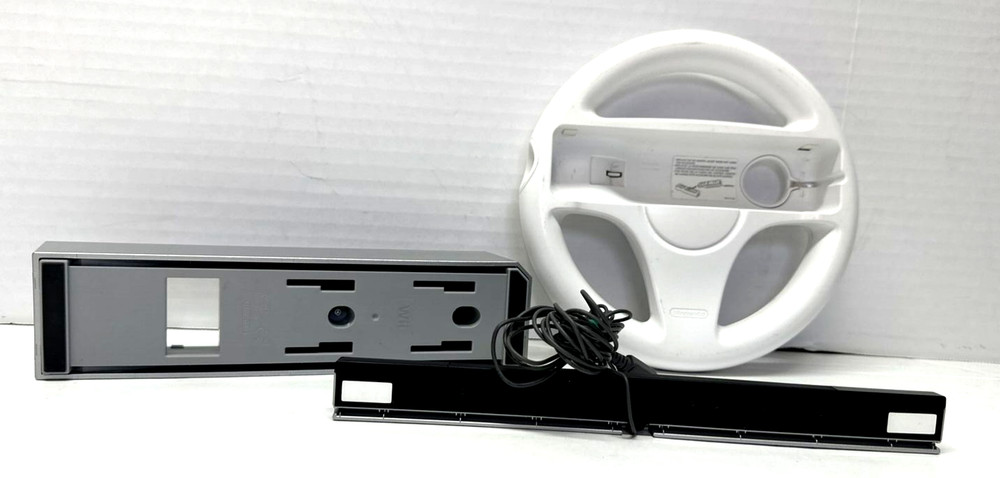Nentendo Wii Bundle OEM Stand Wheel And Sensor
