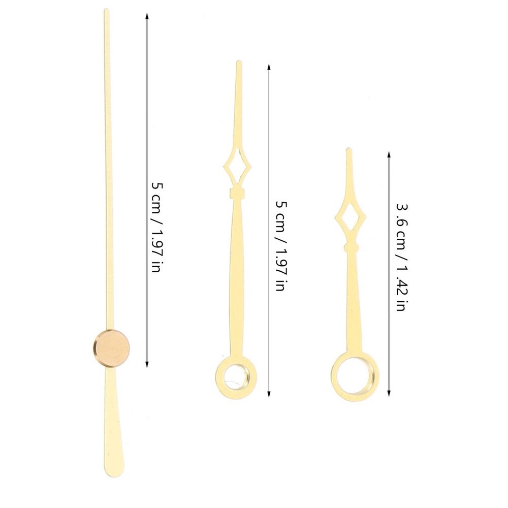 Clock Hand Kit Simple Design Movement Replacement Motor Accessories
