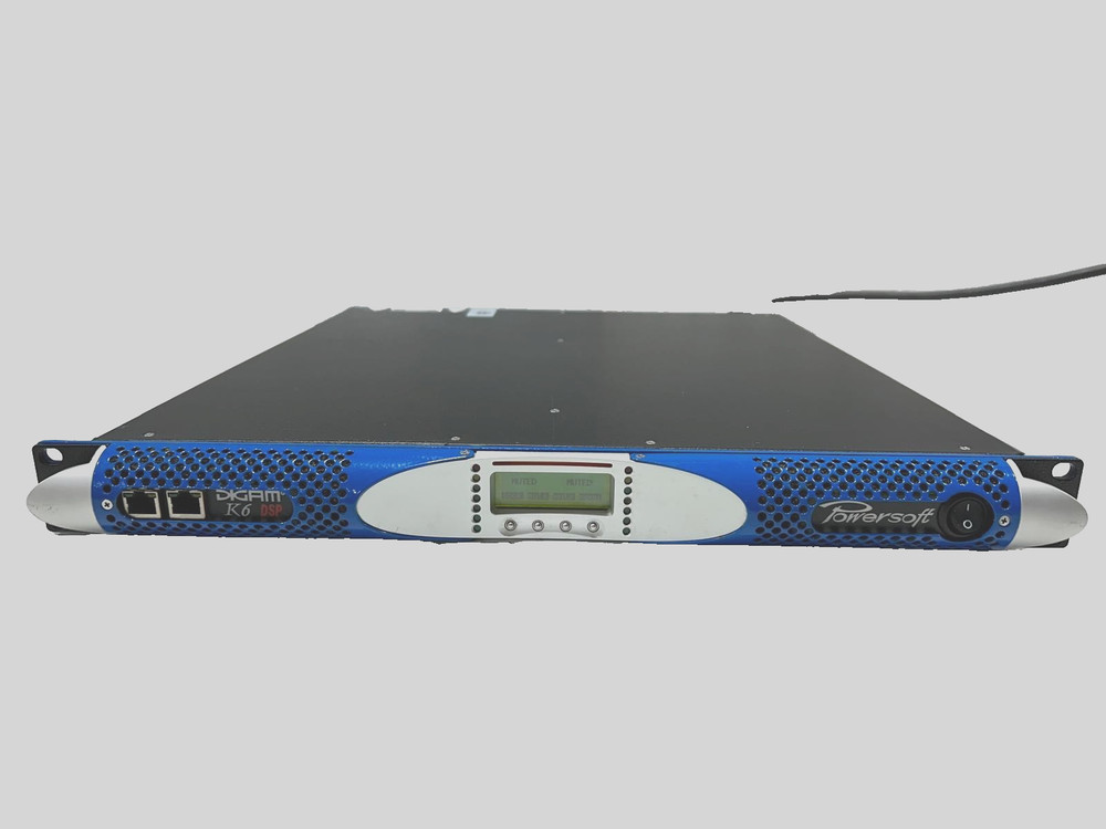 Powersoft DSP K6 7200W Power Amplifier #212 (One) TrueHeartSound