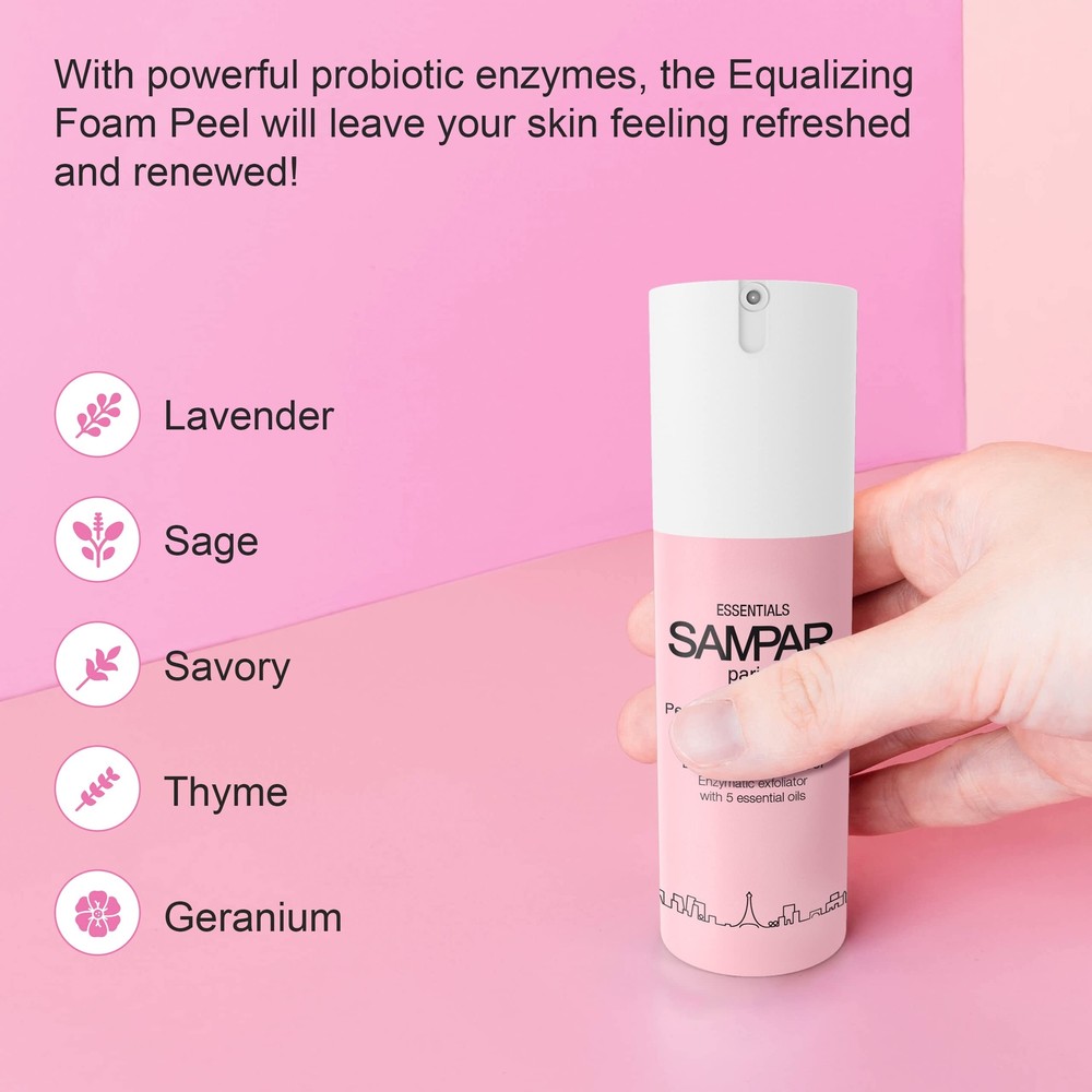 Sampar Equalizing Foam Peel - Face Mask Skin Care