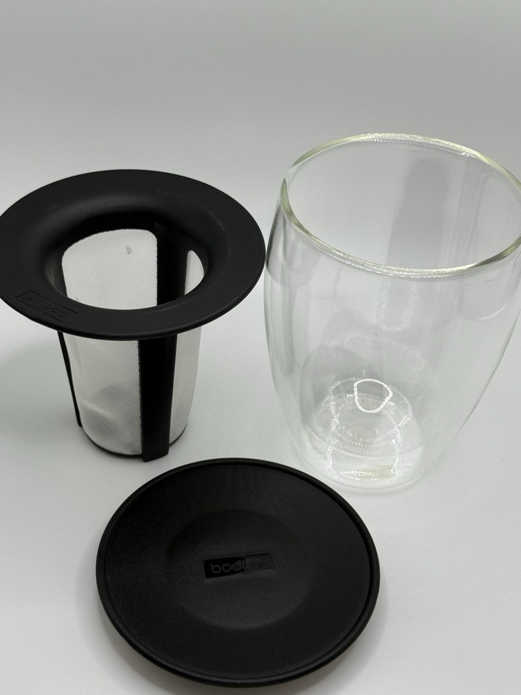 Bodum Tea For One Tea Infuser Double Wall Glass