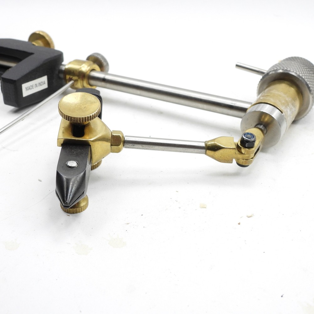 Rotary Fly Tying Vise. Unknown Maker. Made in India.