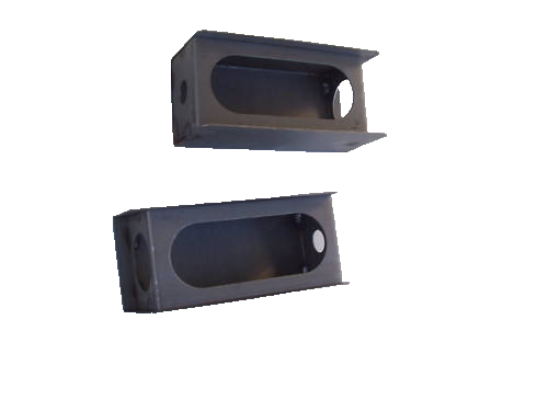 6" oval Tail Light Box kit Steel Trailer Truck No License Plate Mount