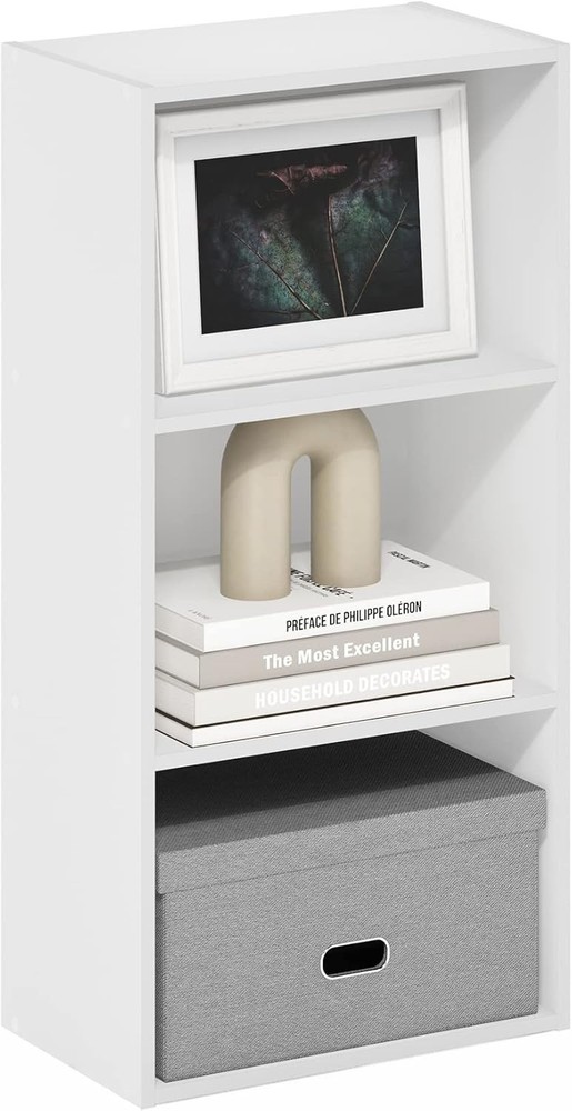 Luder Bookcase / Book / Storage Blackwood 2-Tier