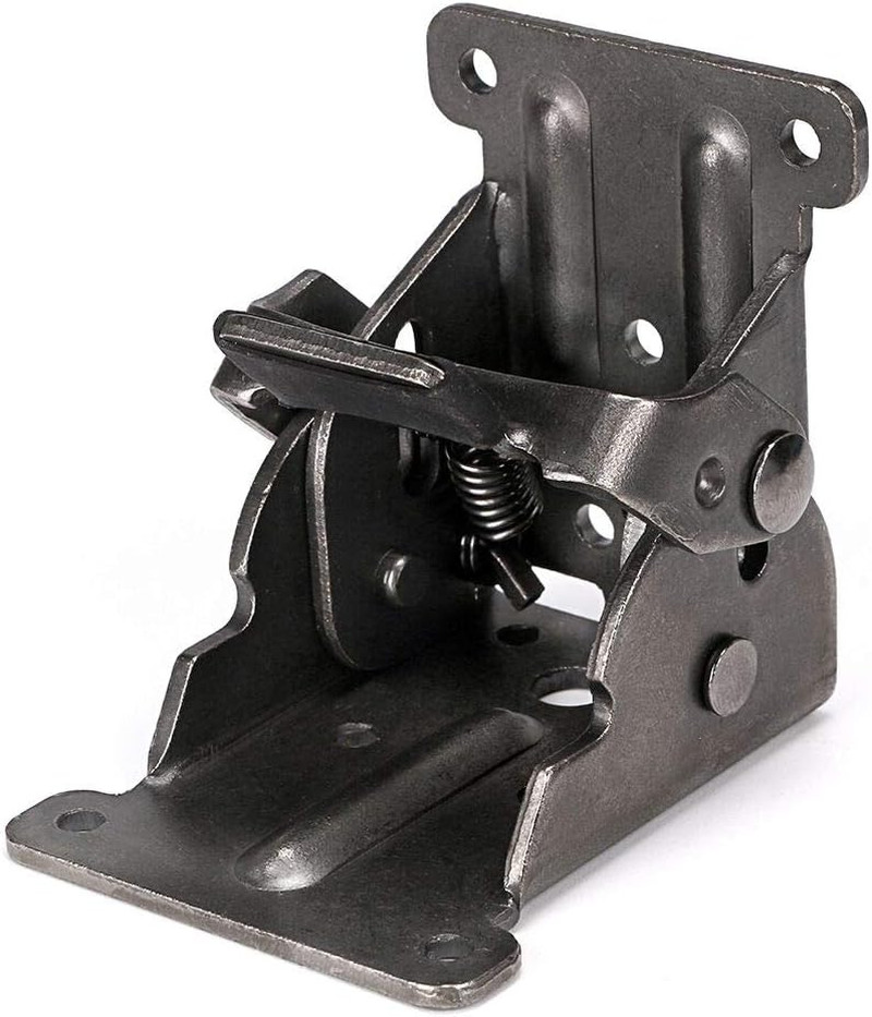 Table Leg Folding Brackets, Foldable Hinge Hardware, Self- Lock Extension