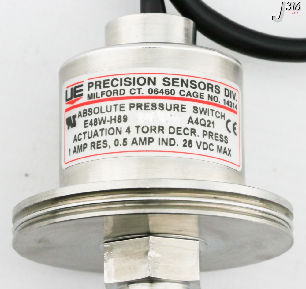 32017 PRECISION SNSRS ABSOLUTE PR SWITCH, 4 TORR, AMAT 0090-03151 E48W-H89