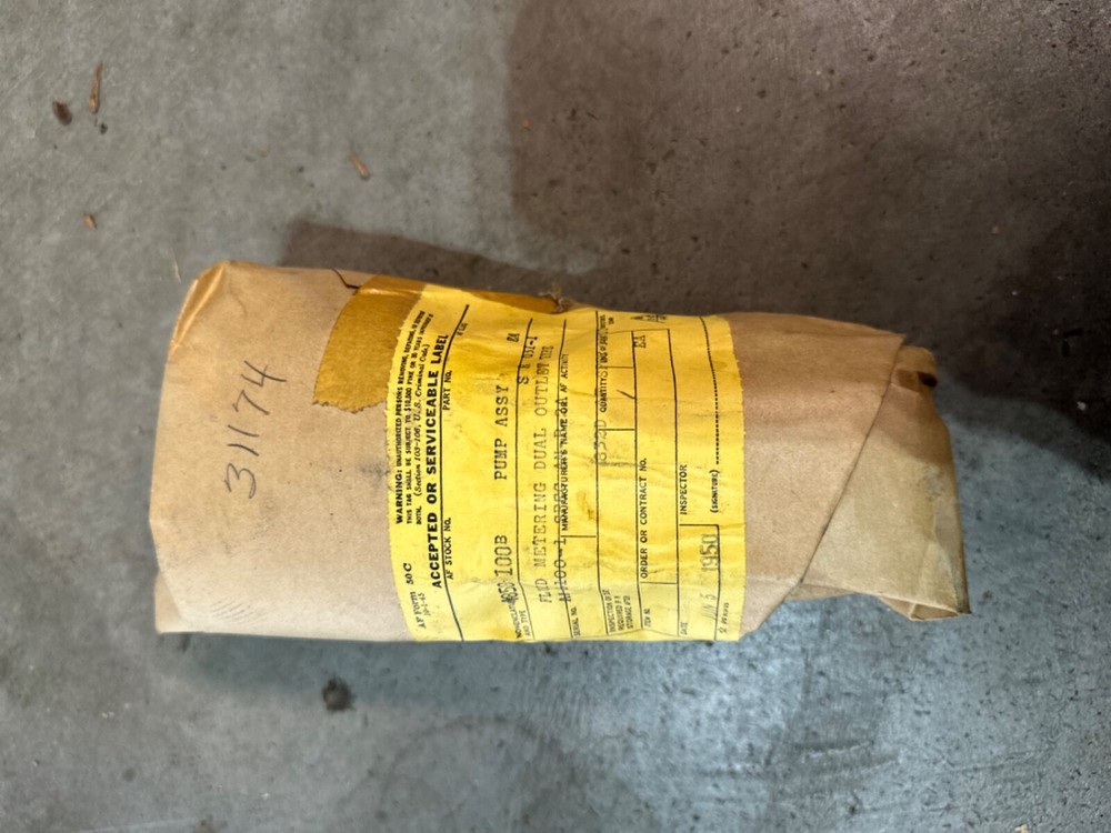 Weldon Tool Fluid Metering Pump Assembly