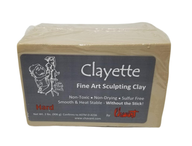 Chavant Clayette Hard (Off-white) 1/2 Case - 10 Bricks