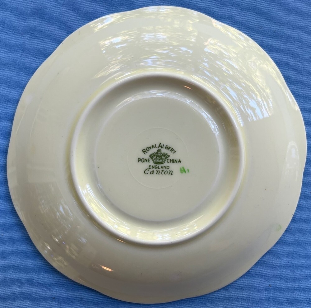 Two Royal Albert Canton Saucers England
