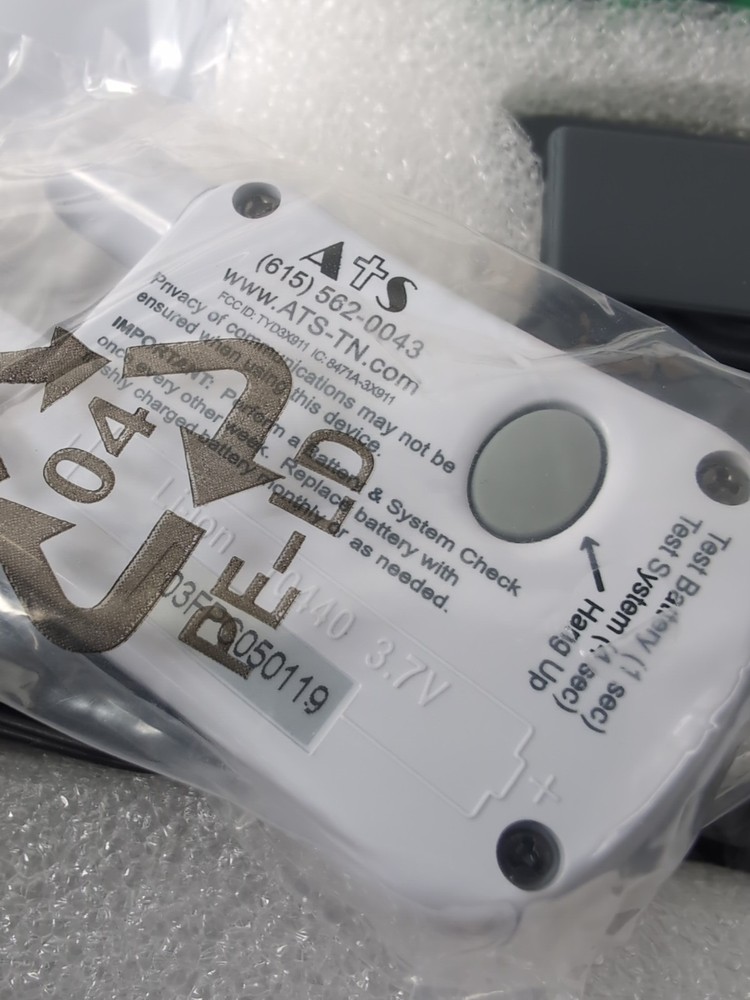 ATS Alert System Personal Emergency Response COMPLETE in Box 2-Way Voice Comm