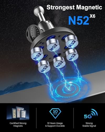 Metal iPad Magnetic Mount for Tractor/Golf