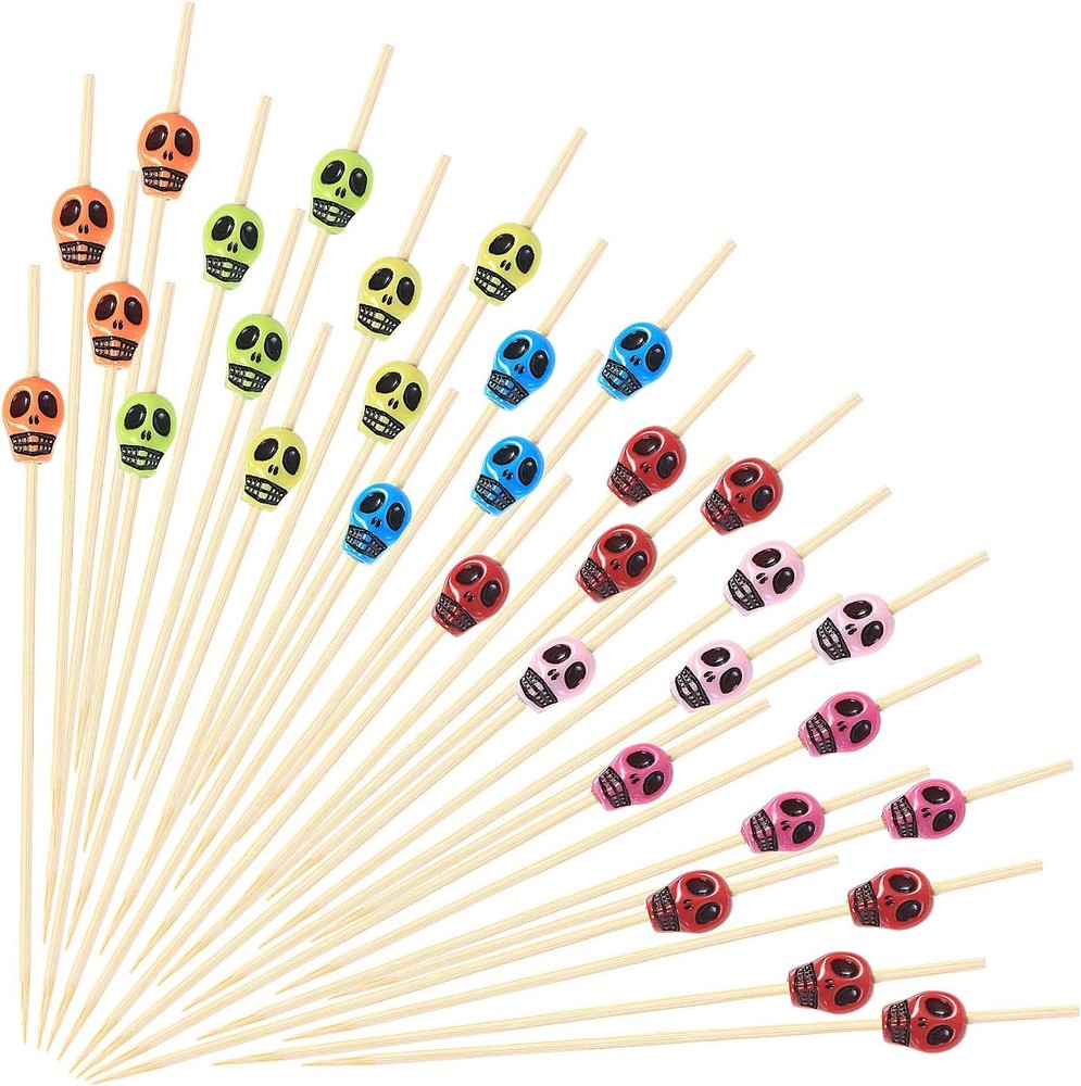200 Pieces Skull Pis Skull Tootis Cotail Pis Fruit Stis