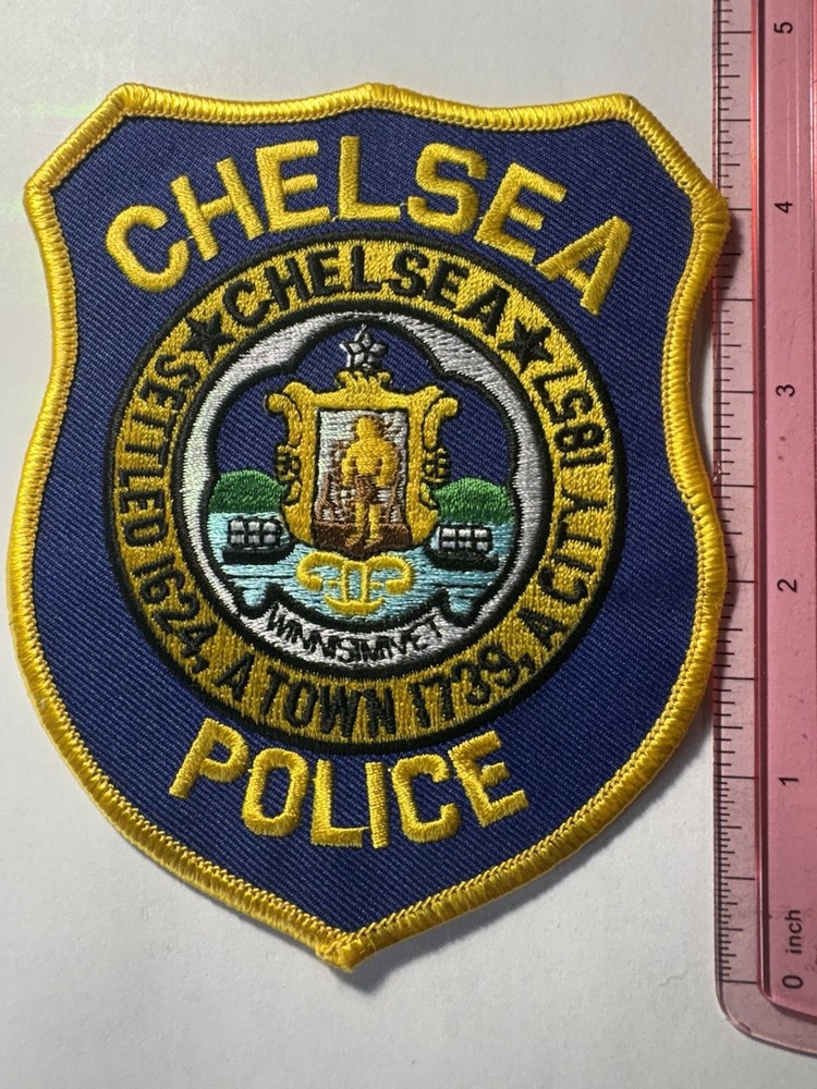 Chelsea Massachusetts Police Patch