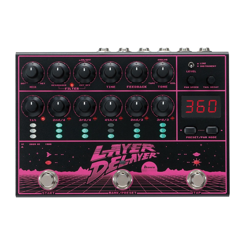 Ibanez LD303 Layer Delayer Multi Head Delay Pedal
