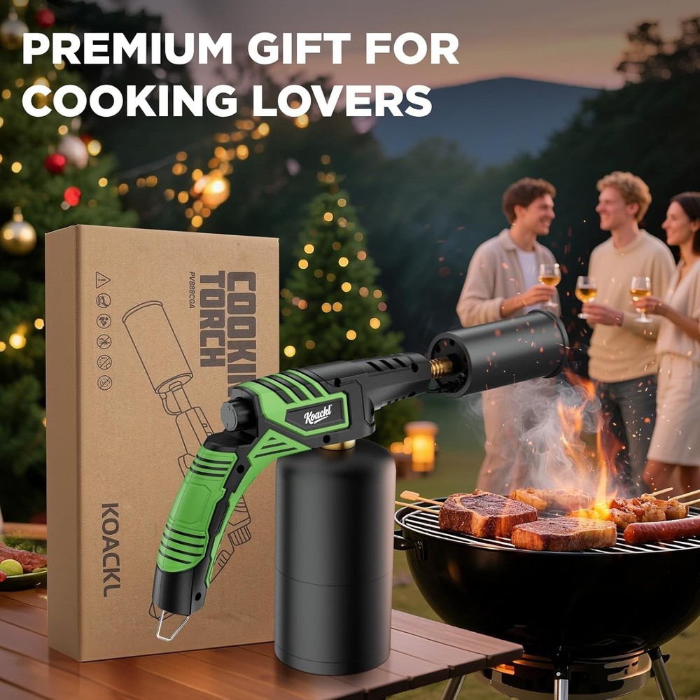 Powerful Propane Torch Kitchen Cooking Culinary Torch Lighter Propane Torch Head