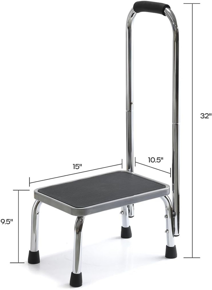Step Stool with Handle for Adults Step stools with Handle for Elderly for Bed Ch