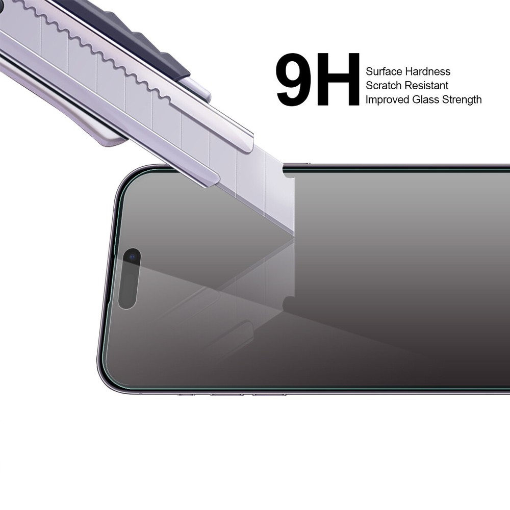 2X Tempered Glass Screen Protector for iPhone 14 Pro Max W/ Easy Install Tray