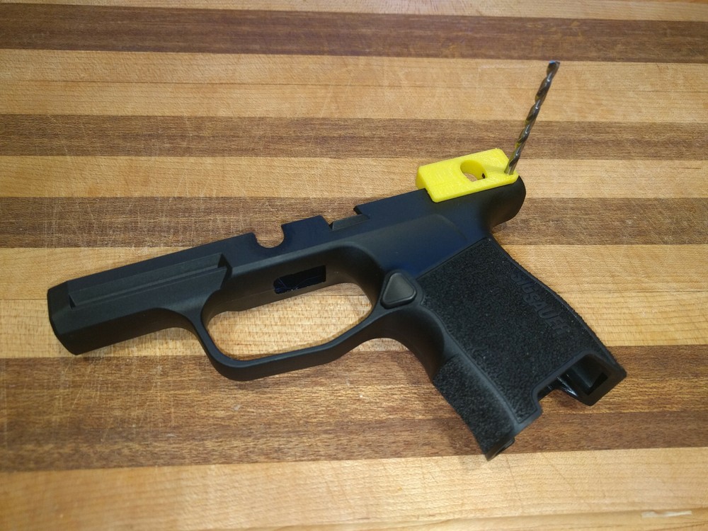 SIG P365 Manual Safety Cut Template