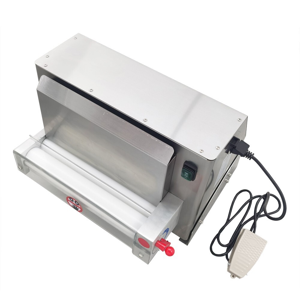 110V 450W Electric Pizza Maker Dough Roller Sheeter Pastry Press Making Machine