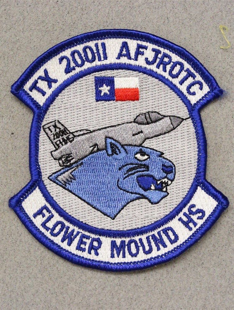 Flower Mound High School Air Force JROTC Patch (#1972) - TX-20011