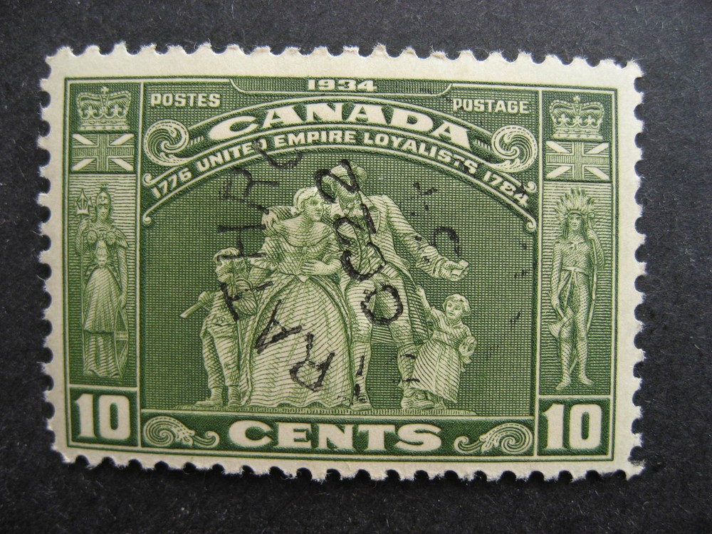 Canada Loyalists Sc 209 SON Strathroy ON split ring cancel, check it out!