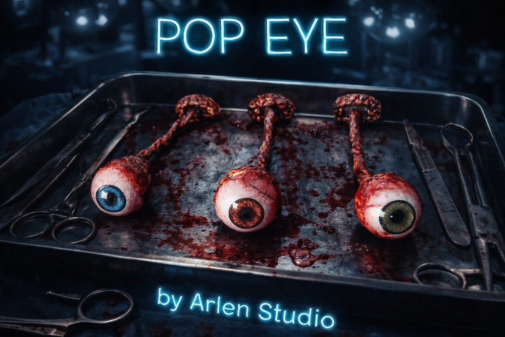 ARLEN STUDIO. POP EYE... BROWN, BLUE, or GREEN.