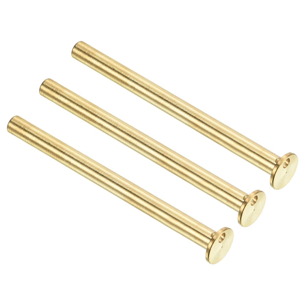 8g Golf Brass Tip Weights, 3pcs 59x8.5mm Plug Insert Fitting, Copper