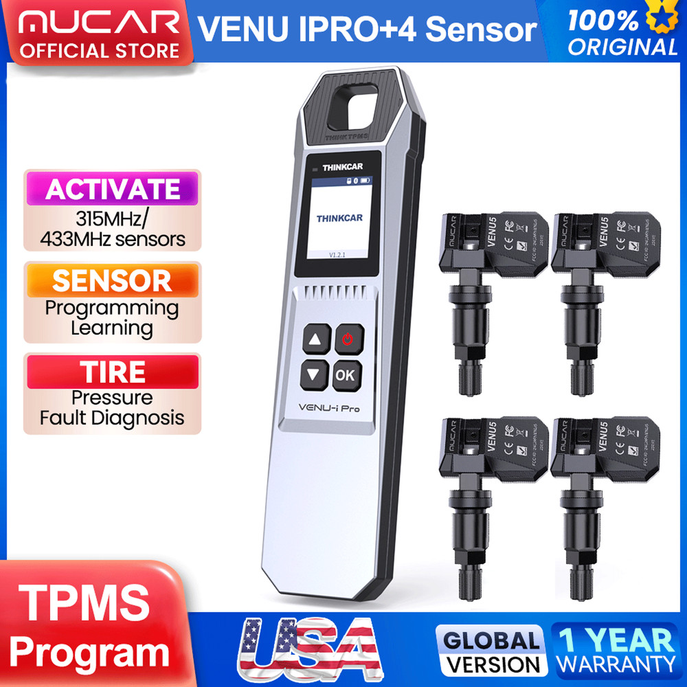 ThinkTPMS VENU iPro Activate Relearn Program TPMS Sersor Work W/ Thinkscan 689BT