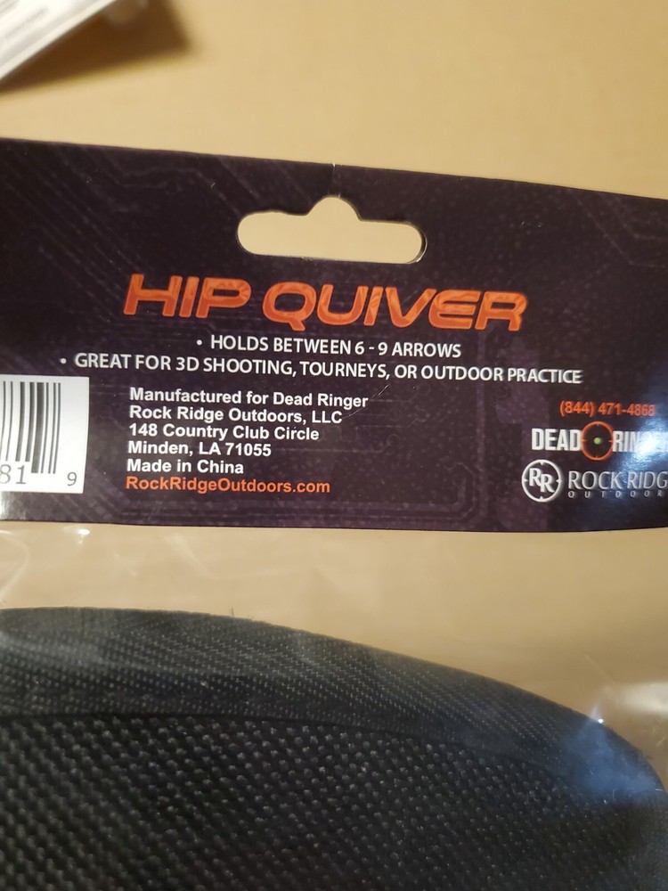 New, Dead Ringer Hip Quiver