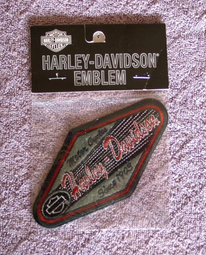 Harley Davidson Rare Vintage Patch / Emblem Set