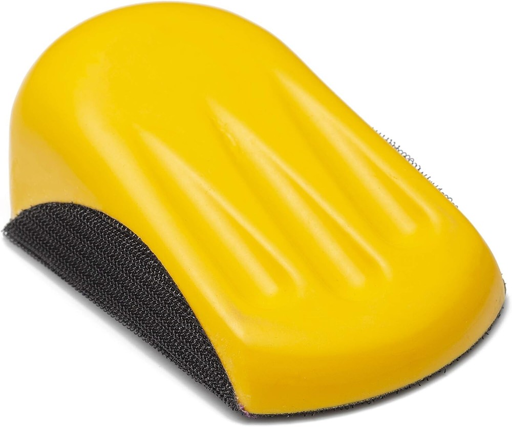 Handheld Sanding Block with Hook & Loop Grip - Ideal for Woodworking & Paintwork