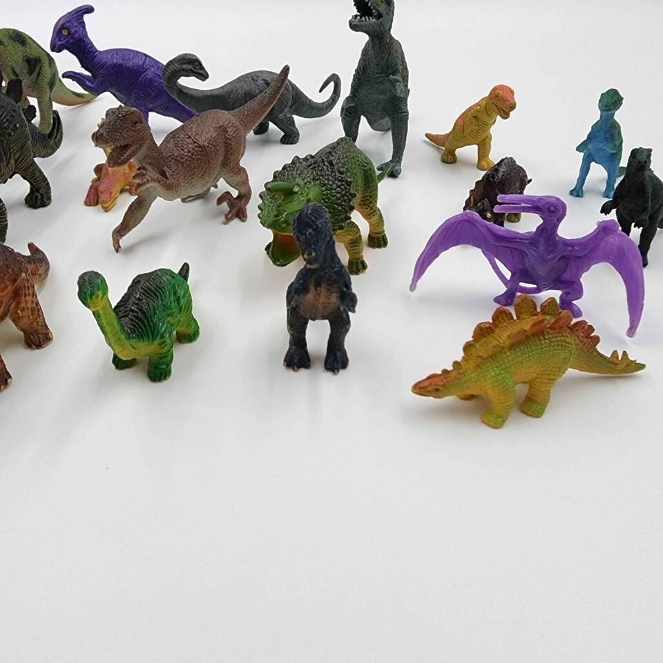 Vintage Assorted Dinosaur Toys