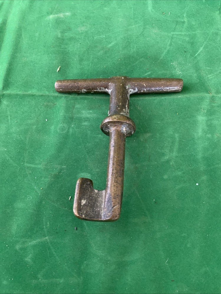 Brass Water Meter Cover Removal Key Manhole Grasp