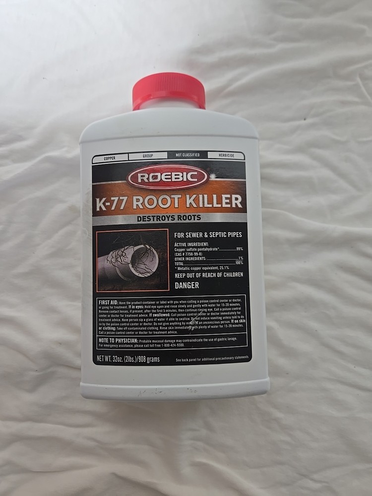 Roebic K-77 Root Killer Granules, 2 Lb