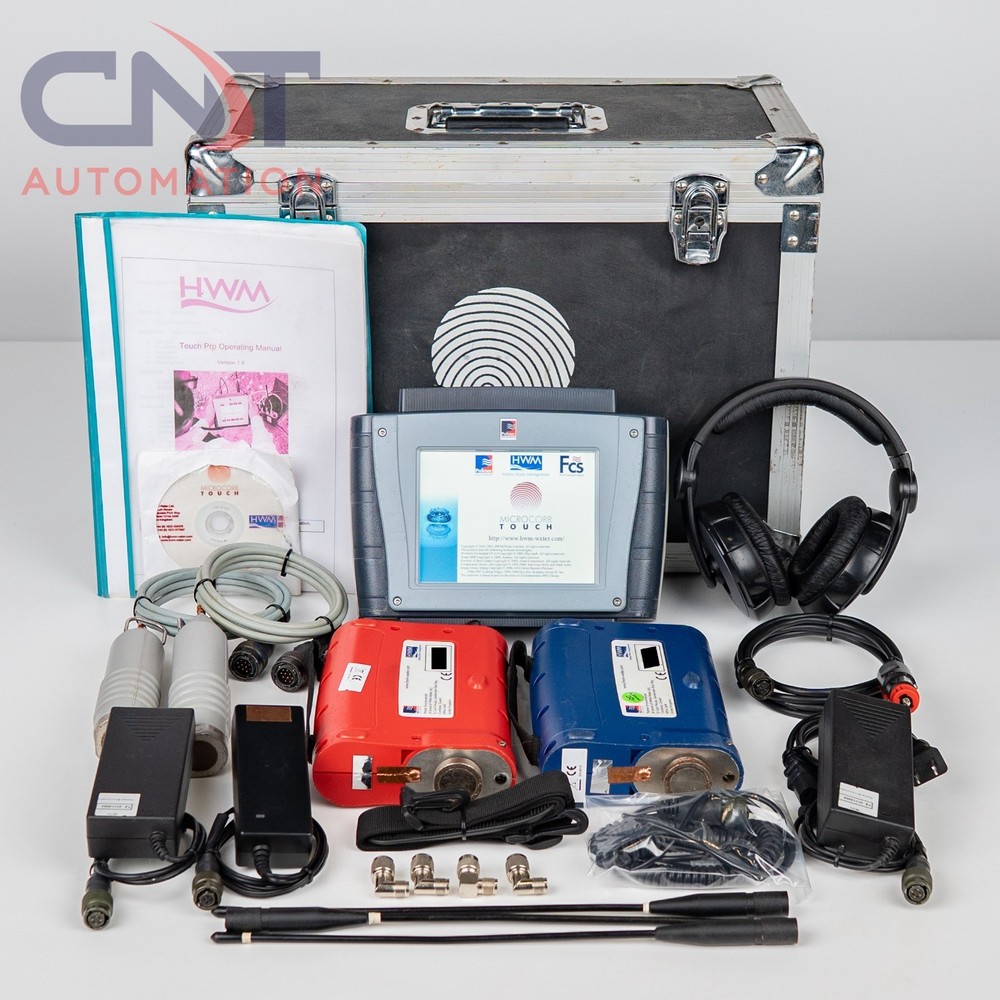 HWM Palmer MicroCorr Touch High-Speed Leak Correlator System Cross-Correlation