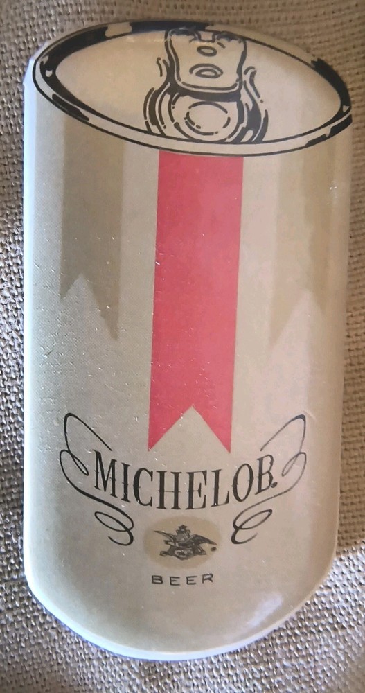 Antique Beer Can Michelob Pin Advertising Button Pull Tab Top  2" Pin Back RARE