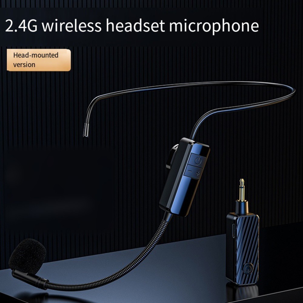 2 4G Cordless Microphone with 160ft Range for Performance and Flexibility
