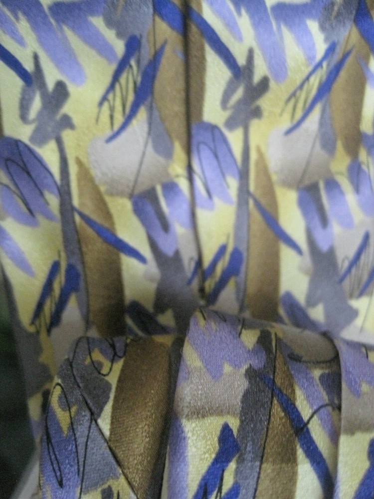 J. Garcia Necktie Tie Oak Tree Silk