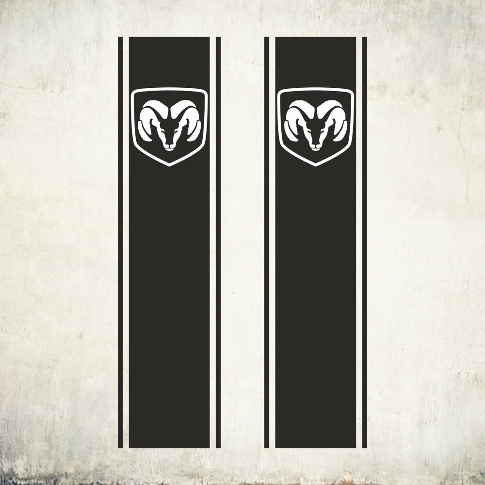 Wrap Stickers decal, STRIPE cut design colors others (SET)