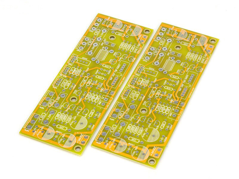 One Pair Classic Symasym 5-3 Discrete After-stage Power Amplifier Bare PCB Board