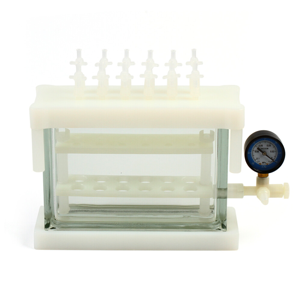 12 Position Lab Solid Liquid Phase Extraction SPE Manifold Vacuum Extracting Set