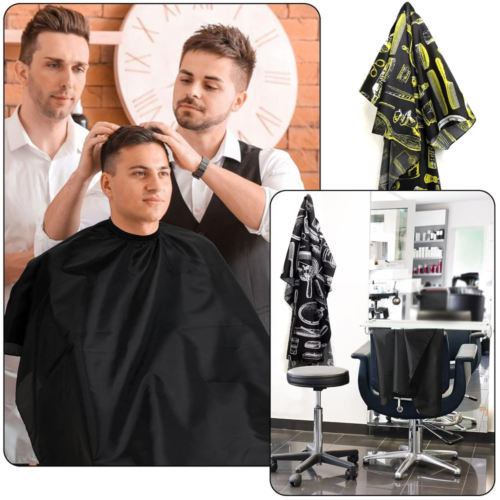 Capa de corte de pelo profesional, 3 piezas de peluquería