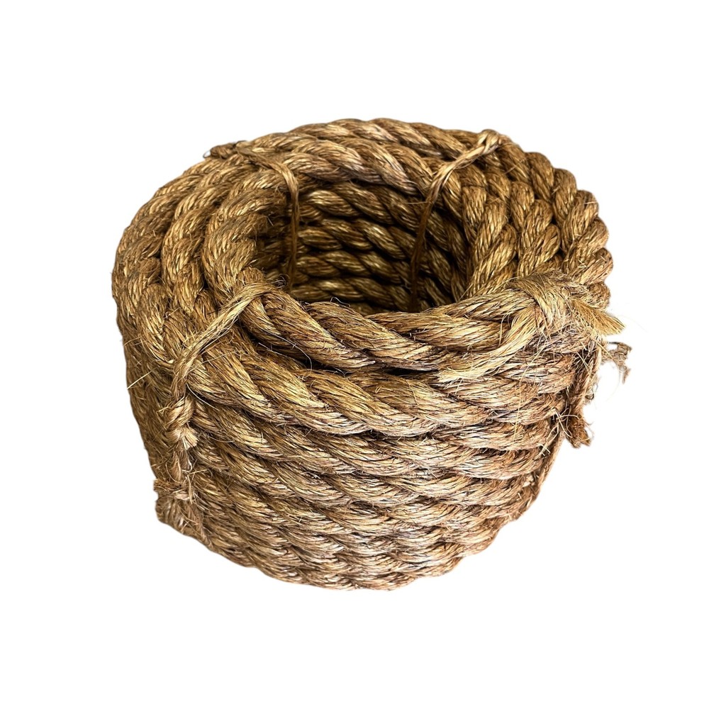 Manila Rope - 100 Ft Coil Pack