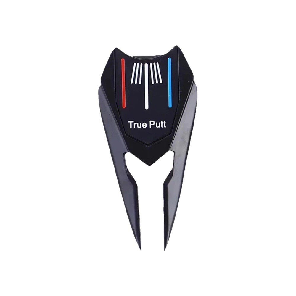 Golf Divot Repair Tool With Magnetic 3 Line Aim All In One