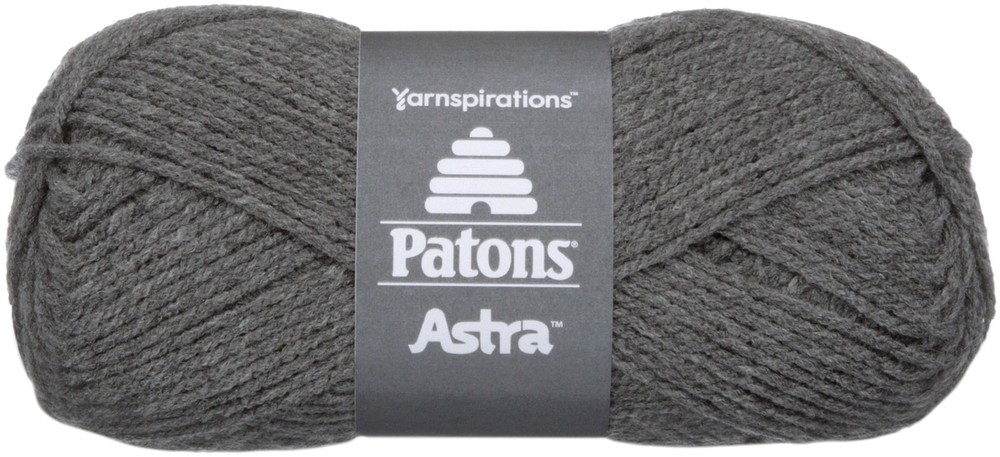 Spinrite 246008-2728 Astra Yarn - Solids-Medium Grey