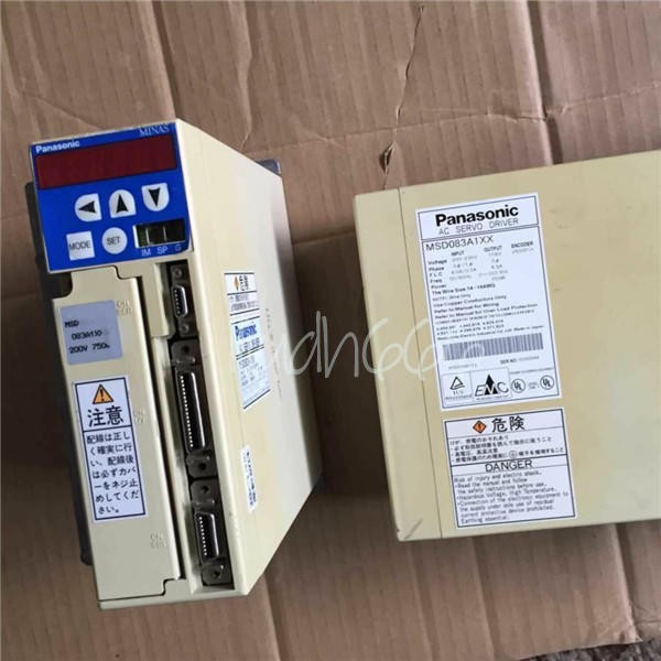 USED Panasonic Servo Driver MSD083A1XX Tested