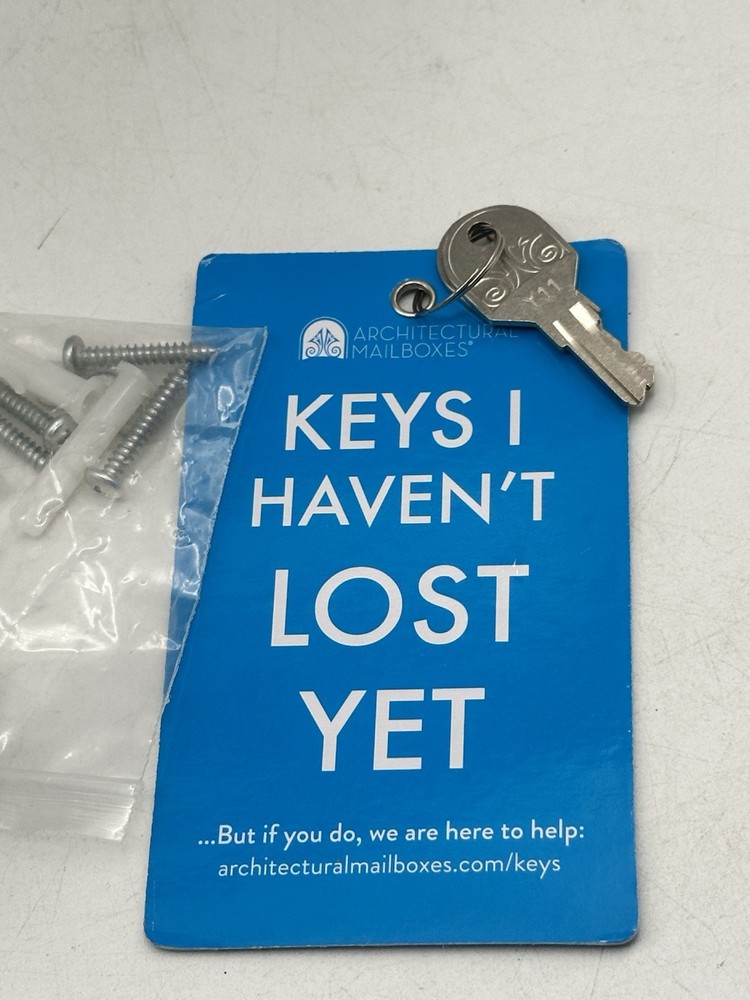 Dal Rae Architectural Mailbox Locking Wall Mount Mailbox 2562W-10 Front Access